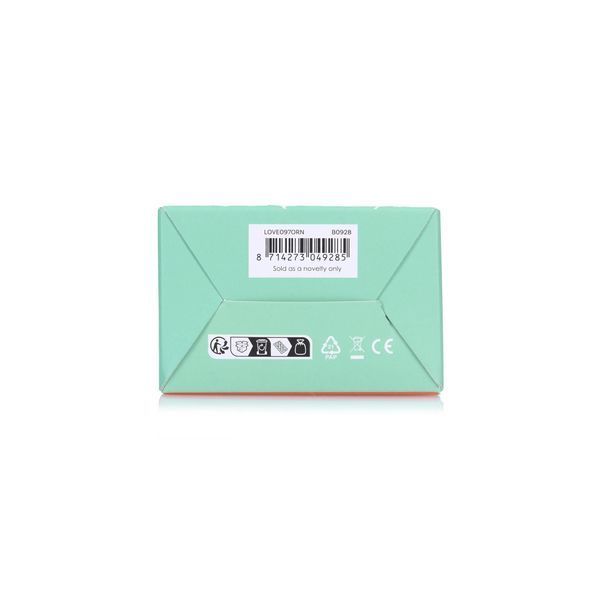 Вібратор-кролик Loveline Ultra Soft Silicone, 22 см (помаранчевий) 61304 фото
