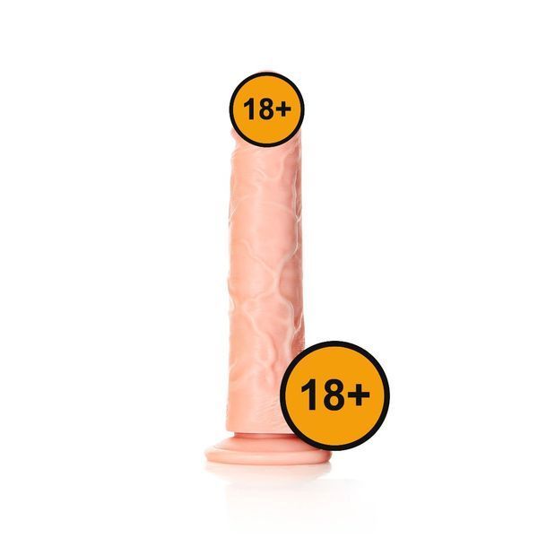 Фаллоимитатор RealRock Straight Realistic 7", 18 см (бежевый) 40240 фото