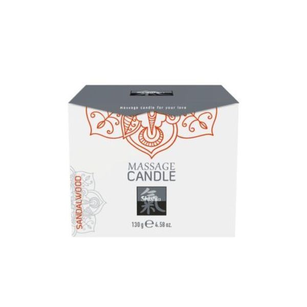 Масажна свічка Hot Shiatsu Massage Candle Sandalwood, 130 г 79362 фото