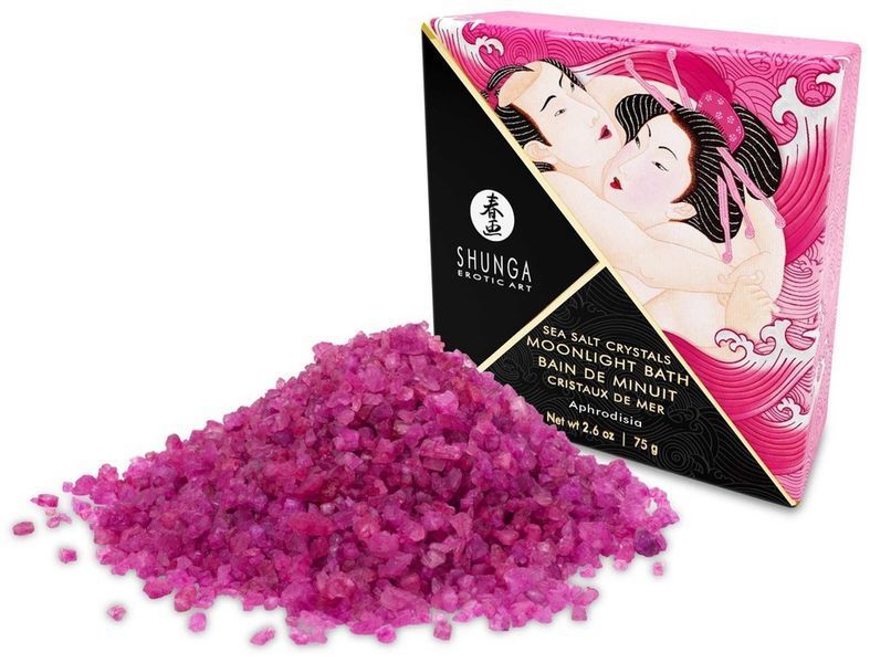 Сіль для ванни Shunga Moonlight Bath Aphrodisia, 75 г 30330 фото