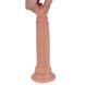 Фалоімітатор Dual-Layered Liquid Silicone Nature Cock, 18,5 см (тілесний) 44220 фото 7