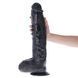 Фаллоимитатор Toyz4lovers Extreme Augustus, 43 см (черный) 203094 фото 2