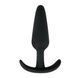 Анальная пробка EasyToys Anal Collection Buttplug L, 12.5 см (черный) 118486 фото 1