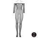 Бодистокинг Le D&eacute;sir With Off Shoulder Neckline, One Size (черный) 60934 фото 8