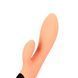 Вібратор-кролик Loveline Ultra Soft Silicone, 22 см (помаранчевий) 61304 фото 4