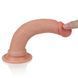 Фалоімітатор Dual-Layered Liquid Silicone Nature Cock, 18,5 см (тілесний) 44220 фото 4