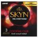 Ароматизированные презервативы Unimil Skyn Cocktail Club безлатексные, 3 шт 26446 фото 2