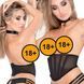 Корсет Kinky Diva Feminine Waist Cincher, L/XL (черный) 47149 фото