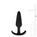 Анальная пробка EasyToys Anal Collection Buttplug L, 12.5 см (черный) 118486 фото 4