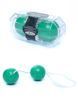 Вагинальные шарики Boss Series Duo Balls, 21 см (зеленый) 20234 фото