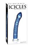 Фалоімітатор Icicles Model 29, 19 см (синій) 77450 фото