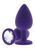 Анальная пробка ToyJoy Anal Play Diamond Booty Jewel M, 8 см (фиолетовый) 121548 фото