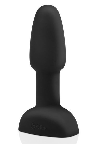 Анальная пробка B-Vibe Rimming Plug Petite, 12.4 см (черный) 111216 фото