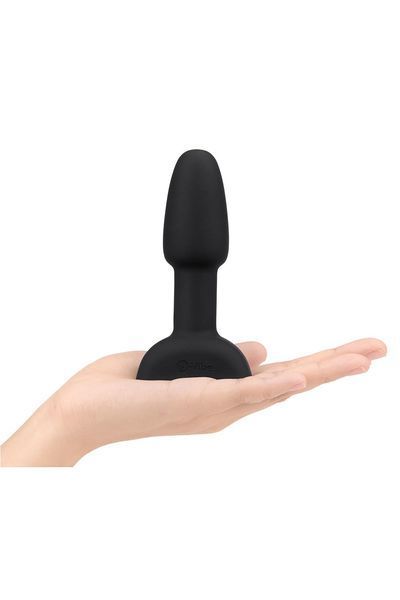Анальная пробка B-Vibe Rimming Plug Petite, 12.4 см (черный) 111216 фото
