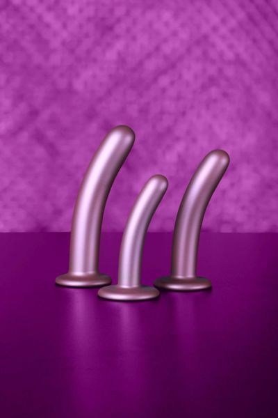 Фалоімітатор Ouch! Smooth G-Spot Dildo 5'', 12.4 см (рожевий) 80066 фото