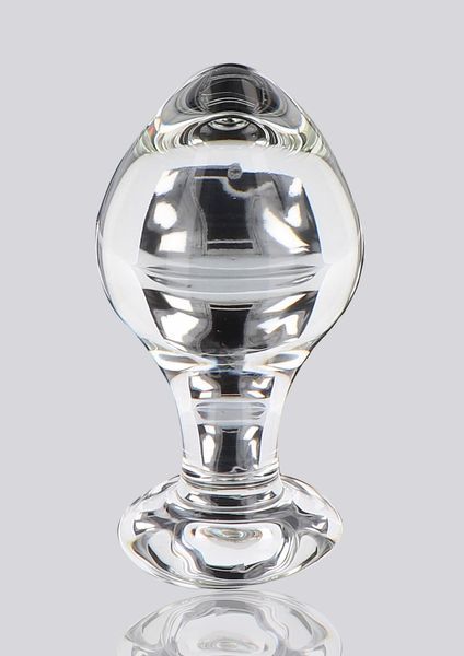 Анальна пробка Glass Worxx Brilliant Star, 9 см (прозорий) 54616 фото