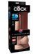 Фаллоімітатор King Cock Plus Triple Density, 19 см (тілесний) 36739_EU фото 3