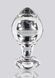 Анальна пробка Glass Worxx Brilliant Star, 9 см (прозорий) 54616 фото 5