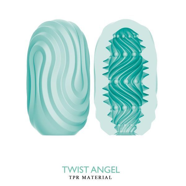 Мастурбатор яйце Pretty Love Twist Angel Cupid X (блакитний) 28992 фото
