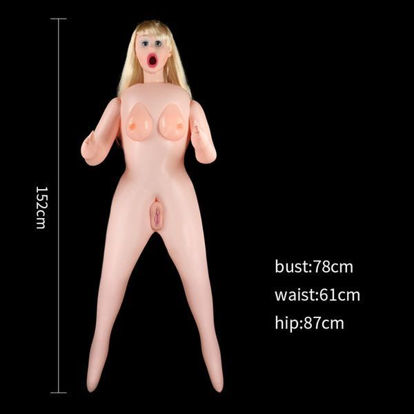 Секс-лялька LoveToy Silicone Boobie Super Love Doll, 152 см (брюнетка) 29196 фото