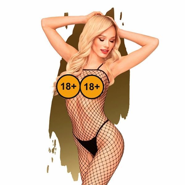 Бодистокинг Penthouse Lingerie Body Search, XL (черный) 38352 фото