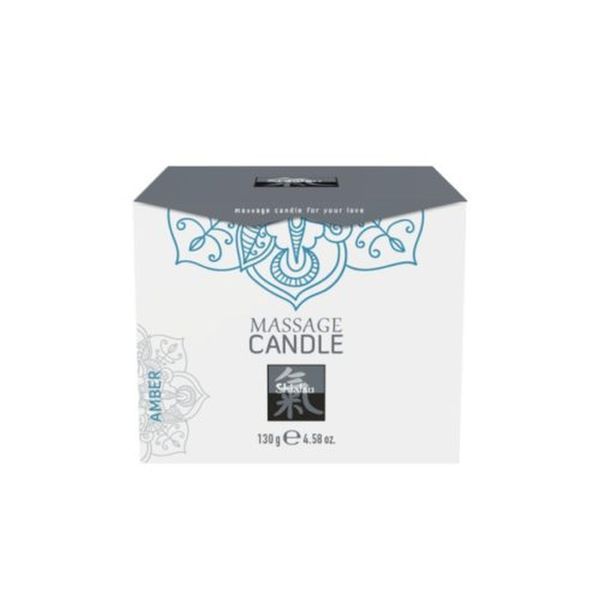 Масажна свічка Hot Shiatsu Massage Candle Amber, 130 г 79364 фото