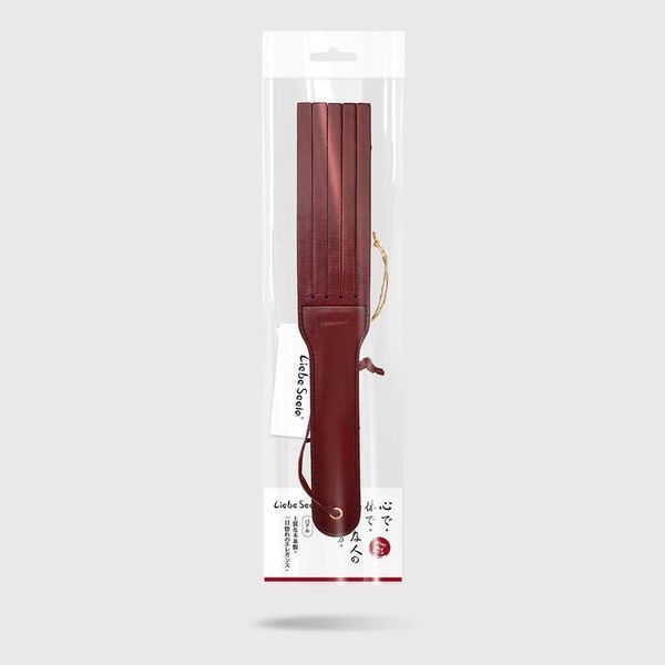 Шлепалка Liebe Seele Wine Red Spanking Paddle, 34.5 см (бордовый) 123398 фото
