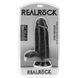 Фалоімітатор RealRock Extra Thick, 23 см (чорний) 219398 фото 5