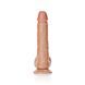 Фаллоимитатор RealRock Straight Realistic 7", 18 см (телесный) 40241 фото