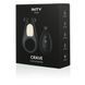 Виброкольцо INTY Toys Crave, 9.5 см (черный) 87354 фото 4