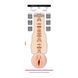 Реалістичний мастурбатор Fleshlight Emma Hix Syrup (тілесний) 118396 фото 4