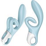 Вібратор-кролик Satisfyer Touch Me, 20 см (блакитний) 62242 фото