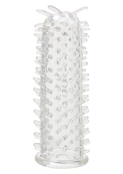 Насадка на пенис Toy Joy Seduction Sleeve Clear, 11 см (прозрачный) 4434 фото