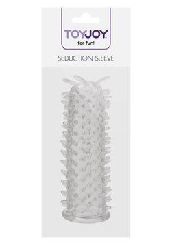 Насадка на пенис Toy Joy Seduction Sleeve Clear, 11 см (прозрачный) 8868 фото