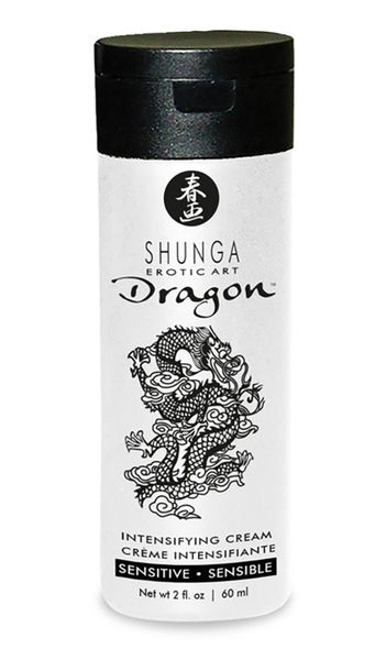 Стимулирующий крем для пар Shunga Dragon Cream Sensitive, 60 мл 16317 фото