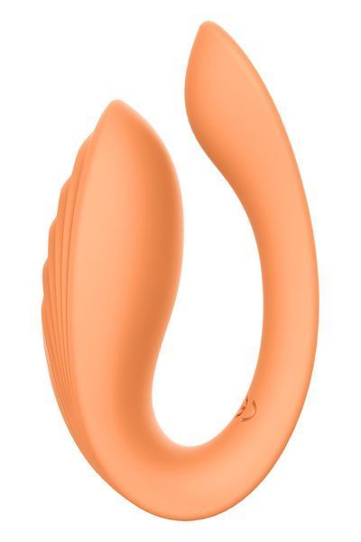 Вібратор Glam Couples Vibrator, 8.5 см (помаранчевий) 111452 фото