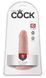 Фалоімітатор King Cock 5 inch, 14 см (тілесний) 52244 фото 1