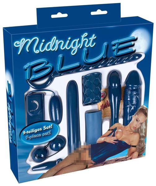 Большой набор различных секс игрушек You2Toys Midnight Blue Set, 9 шт (синий) 5200 фото