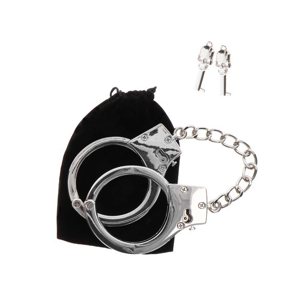 Наручники Taboom Silver Plated BDSM Handcuffs, 6,5 см (серебристый) 34841 фото