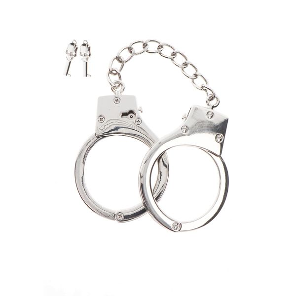 Наручники Taboom Silver Plated BDSM Handcuffs, 6,5 см (серебристый) 34841 фото