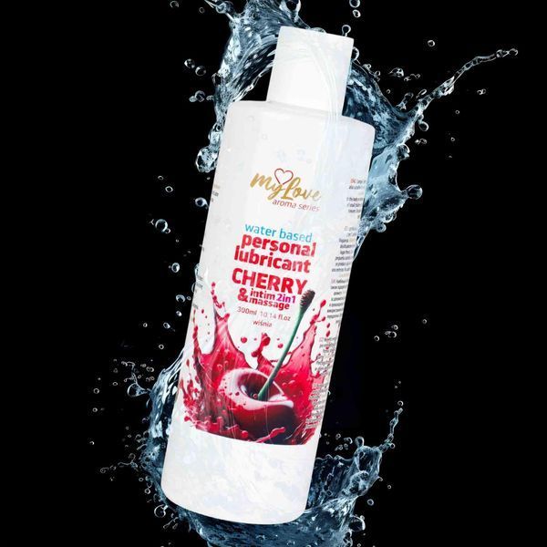 Лубрикант MyLove Aroma Series Intim&Massage 2in1 Cherry, 300 мл 253204 фото