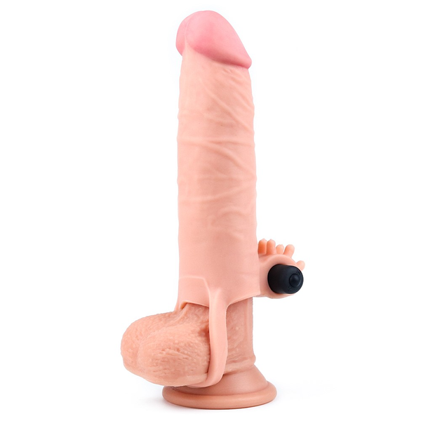 Насадка на пеніс LoveToy Pleasure X-Tender, 17,5 см (тілесний) 21942_EU фото