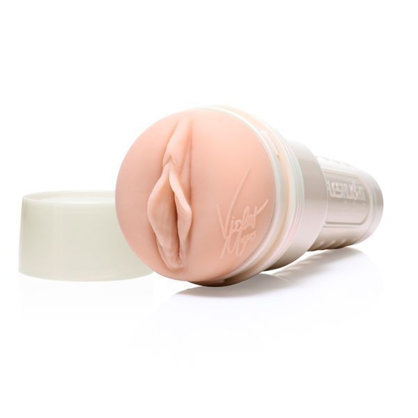 Реалистичный мастурбатор Fleshlight Violet Myers Waifu (телесный) 62866 фото
