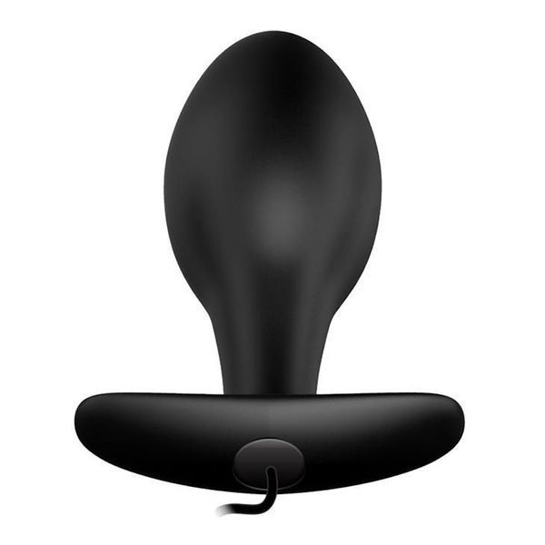 Анальна пробка Pretty Love Vibrating Butt, 7,5 см (черный) 15496 фото