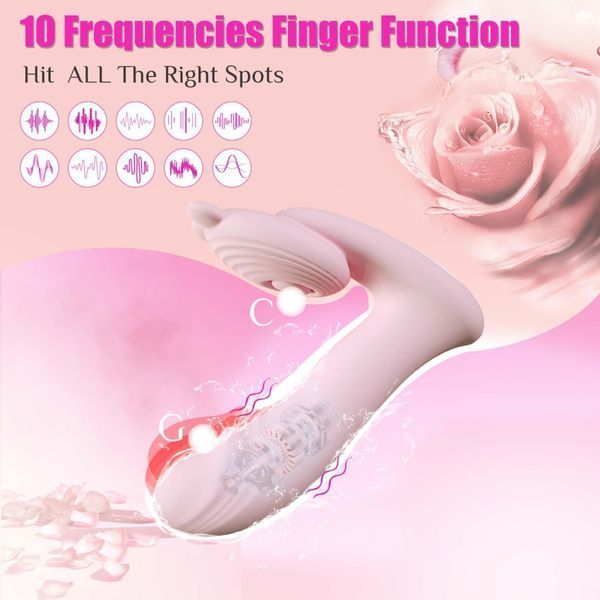 Вібратор B - Series Fox Finger function Heating + APP, 13.8 см (рожевий) 65313_EU фото