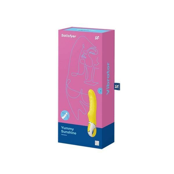 Вібратор Satisfyer Yummy Sunshine, 22.5 см (жовтий) 62258 фото