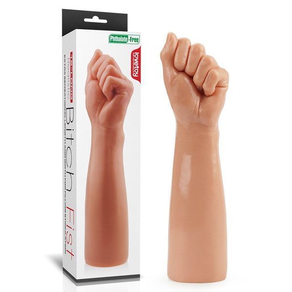 Рука для фістингу LoveToy Bitch Fist, 31 см (тілесний) 22138 фото