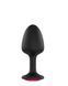 Анальная пробка с кристаллом Dorcel Geisha Plug Ruby M, 8 см (розовый) 25674 фото 1