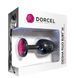 Анальная пробка с кристаллом Dorcel Geisha Plug Ruby M, 8 см (розовый) 25674 фото 5