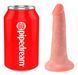 Фалоімітатор King Cock 5 inch, 14 см (тілесний) 52244 фото 2